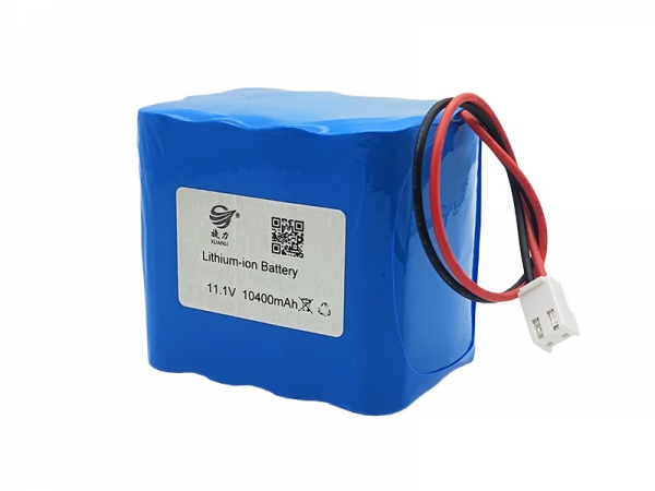 11.1V 10400mAh 圆柱锂电池 | 3S4P 18650 锂电池