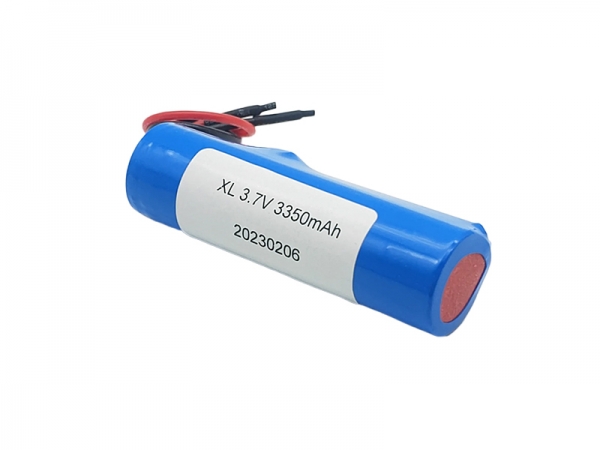 3.7V 3350mAh圆柱锂电池